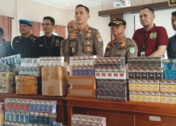 Puluhan Ribu Rokok Ilegal di Majalengka Disita