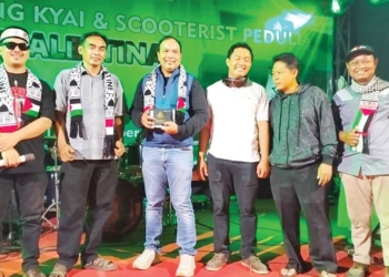 Dilelang, Vespa Antik Terjual Rp55 Juta, untuk Bantu Warga Palestina