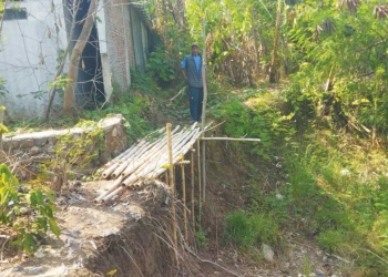 Tebing Sungai Kalilunyu Tergerus, Rumah Warga GTS Terancam