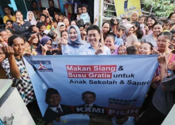 TKD Prabowo Gibran Kota Cirebon Awali Kampanye dengab Bagikan Paket Nutrisi dan Sosialisasikan Program Unggulan