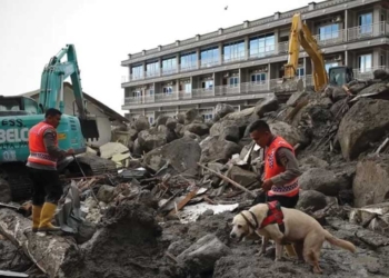 Banjir Bandang di Sumatra Utara, Anjing Pelacak Kesulitan Cari 10 Korban Hilang