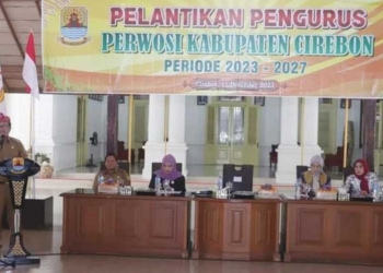 Bupati Imron Hadiri Pelantikan Perwosi Kabupaten Cirebon, Diharapkan Dapat Lahirkan Atlet Berkualitas