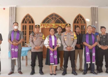 Kapolres Majalengka Pantau Keamanan Natal