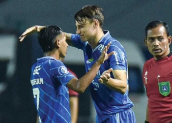 Stefano Beltrame Jalani Debut di Laga Persib Vs PSM Makassar, Puji Bobotoh dan Stadion GBLA