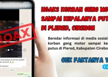 Video Korban Geng Motor di Cirebon Kepalanya Sampau Putus Hoaks