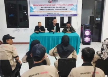 Panwascam Babakan Ingatkan Kuwu, BPD dan Perangat Desa untuk Netral Pada Pemilu 2024