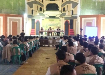 205 PTPS Gebang Dilantik Kawal Proses Pemilu 2024