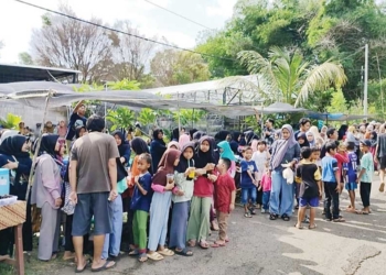 Berdayakan UMKM dan Ibu-ibu Desa Setupatok, Pasar Balset Suguhkan Aneka Jajanan Tradisional