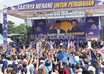 Jusuf Kalla dan Surya Paloh Hadiri Kampanye Akbar Anies di Bandung