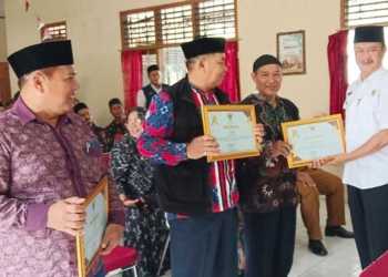 Kuwu Purnabakti di Gebang Dapat Piagam Penghargaan