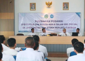 Pembinaan Ratusan Pegawai IAIN Cirebon, Komunikasi dan SDM Kunci Wujudkan Budaya Digital