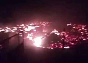 Kebakaran di Indramayu, Kompleks Kandang Ayam Ludes Dilalap Api, Miliran Rupiah Hangus