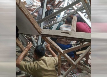 Atap Sekolah di Majalengka Ambruk, Tiga Orang Terluka