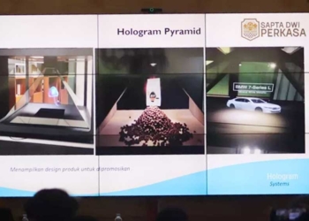 Promosikan Daerah, Pemkab Cirebon Manfaatkan Teknologi Hologram