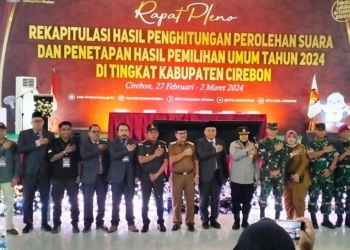 KPU Gelar Rekapitulasi Tingkat Kabupaten Cirebon, Sehari Lima Kecamatan, Pleno Dilangsungkan hingga Sabtu
