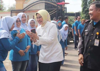 Wabup Cirebon Ayu Apresiasi Upaya SMAN 1 Waled Entaskan Pengangguran di Kabupaten Cirebon