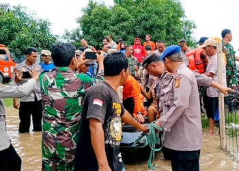 Banjir di Cirebon, Pebedilan, Pangenan, dan Gebang Tergenang, 1.300 Warga Desa Melakasari Mengungsi