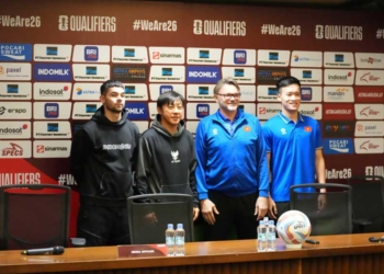 Formasi Kembar laga Timnas Indonesia Vs Vietnam di Kualifikasi Piala Dunia 2026