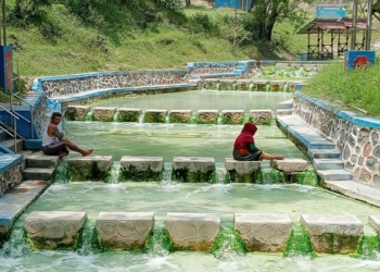 Lumpur di Obyek Wisata Banyu Panas Palimanan Cirebon Dipercaya Bisa Sembuhkan Stroke hingga Syaraf Kejepit