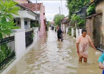 Mulai Diselimuti Mendung, Cirebon Timur Masih Diintai Banjir Besar, Cisanggarung Ancam Perbatasan Jabar Jateng