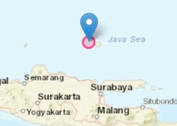 Gempa M5,6 Guncang Pulau Bawean, Tuban, Bojonegoro, Gresik Hingga Surabaya