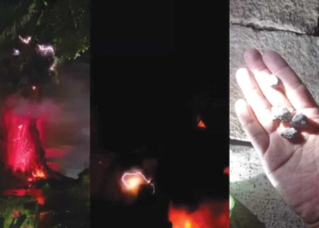 Gunung Ruang Meletus, Warga Sitaro Terancam Bahaya Lontaran Batuan Pijar dan Luruhan Awan Panas