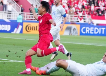 Mental Timnas Indonesia Turun Setelah Gol Ferarri Dianulir Wasit di Laga Kontra Uzbekistan