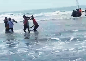 Bahaya, Pantai Cemara Indah Balongan Indamayu Ditutup Sementara Gegara 4 Warga Tenggelam