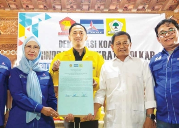 Golkar, Gerindra dan Demokrat Sepakat Koalisi di Pilkada 2024 Kabupaten Cirebon