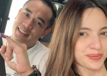 Nia Ramadhani dan Ardi Bakrie Diangkut Mobil Patroli Polisi