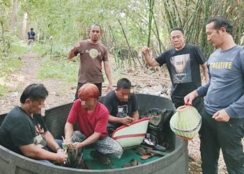 Polsek Talun Gerebek Judi Sabung Ayam di Cirebon