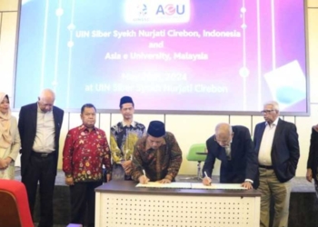 UIN Siber Cirebon Tandatangani Kerjasama dengan Asia e University Malaysia