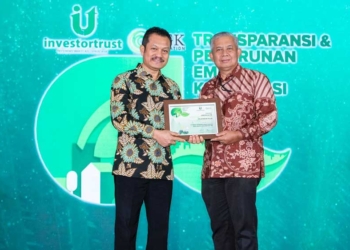 Bank bjb Raih Dua Penghargaan Transparansi dan Penurunan Emisi Korporasi Terbaik 2024