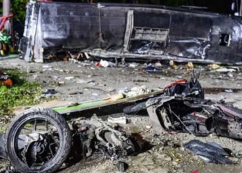 Kecelakaan di Ciater Subang, Bus Rombongan Perpisahan SMK Lingga Kencana Depok Terguling