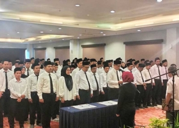 KPU Kabupaten Cirebon Lantik 200 PPK