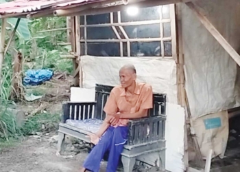 3 Tahun Karda Hidup Sebatang Kara di Rumah Geribig Sempit Beralas Tanah
