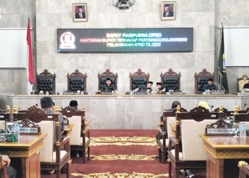 DPRD Kabupaten Cirebon Gelar Paripurna LKPj APBD 2023, Pj Bupati Cirebon Apresiasi Kerja Eksekutif Legislatif