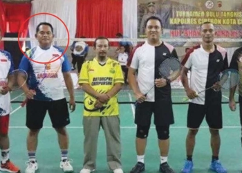 Foto Iptu Rudiana Bareng Kapolres Cirebon Kota di Website Polres Ciko Langsung Hilang Usai Viral