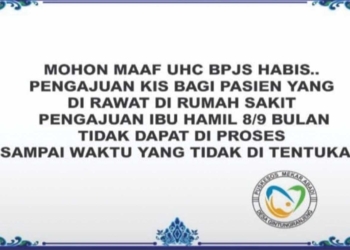 Kuota UHC Menipis, Puskesos Pasrah