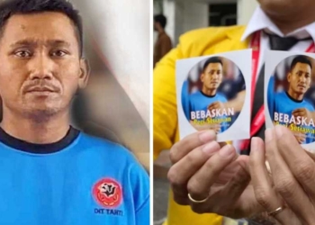 Polda Jabar Mangkir, Stiker Bebaskan Pegi Setiawan Beredar di Halaman Kantor PN Bandung