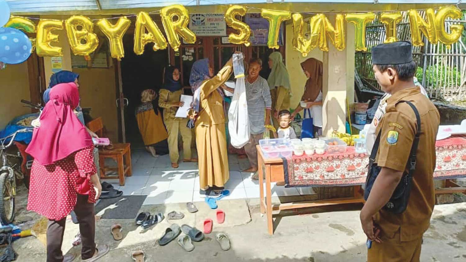 Puskesmas Tegalgubug Cirebon Gelar Gebyar Stunting