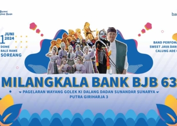 Milangkala Meriahkan Ulang Tahun Bank bjb ke 63