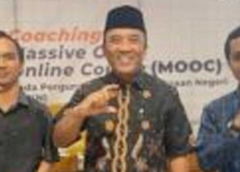 Warek UIN Siber Cirebon Prof Jamali Hadiri Coaching MOOC PTKN se Indonesia