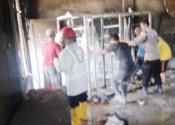 Ponpes Bina Insan Mulia 1 Cirebon Terbakar Diduga akibat Aktivitas Pengelasan