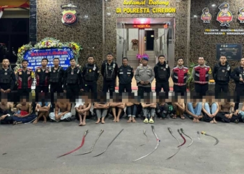 Diduga Hendak Tawuran di Cirebon, 13 Remaja Diamankan