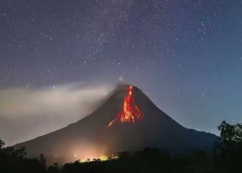 Gunung Merapi Terdampak Guncangan Gempa Gunung Kidul Yogyakarta