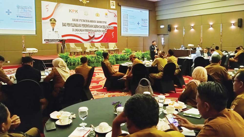 Inspektorat Kabupaten Cirebon Datangkan KPK untuk Edukasi Kuwu Cegah Korupsi