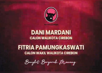 Pilwalkot Cirebon, PDIP Rekom Dani Mardani-Fitria Pamungkaswati