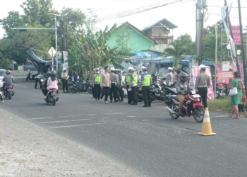 Razia Kendaraan Depan Gerbang Sekolah Dipertanyakan