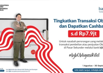 Sambut HUT RI 79, Transaksi Obligasi di bank bjb Dapat Cashback Jutaan Rupiah
